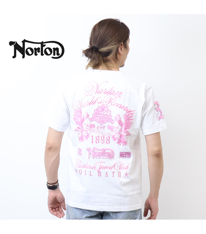 ノートン（NORTON） ピンクローズ MAX Tシャツ メンズ 半袖Tシャツ