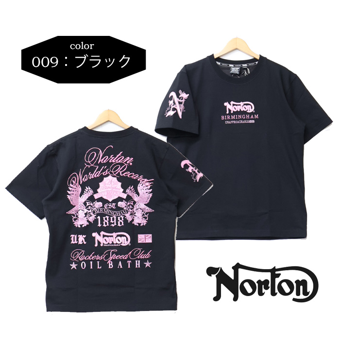 ノートン（NORTON） ピンクローズ MAX Tシャツ メンズ 半袖Tシャツ