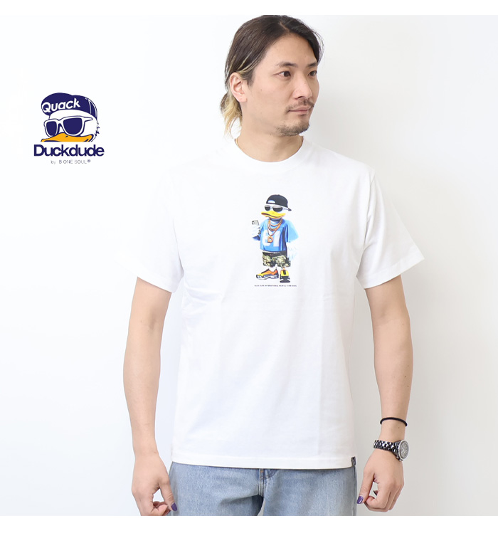 Duck Dude（ダックデュード） クラシックダック 半袖Tシャツ 半T
