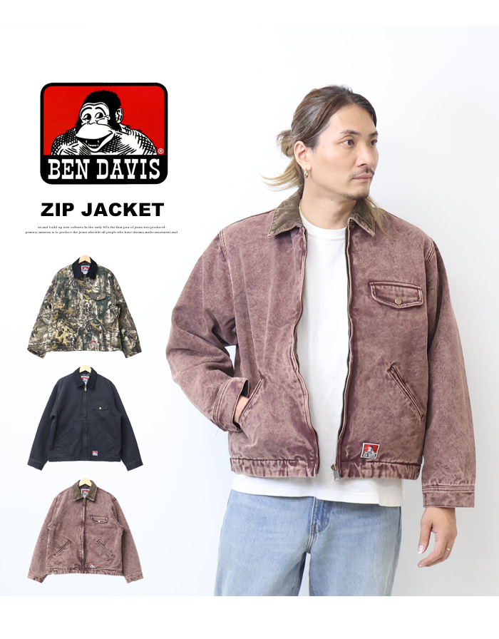 BEN DAVIS（ベンデイビス） コーデュロイ衿 トラッカージャケット
