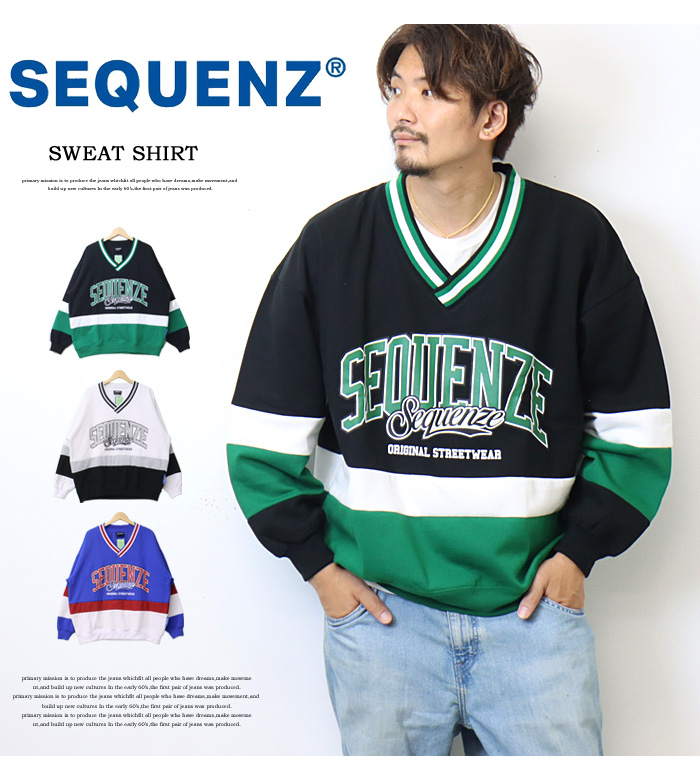 DESCENDANT/TEAM CREW NECK SWEATSHIRT (BLACK)
