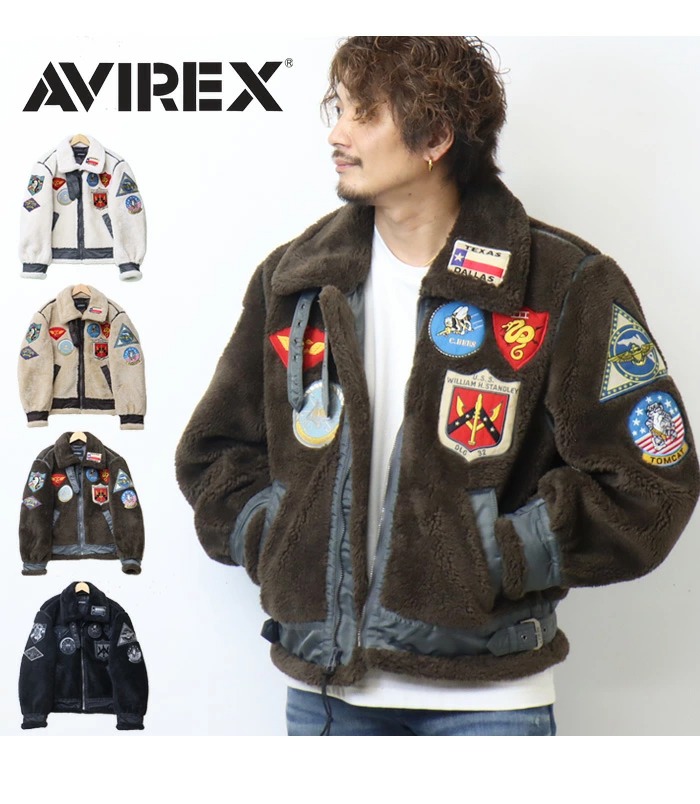 SALE セール AVIREX アヴィレックス レトロボア B-3ジャケット TOP GUN