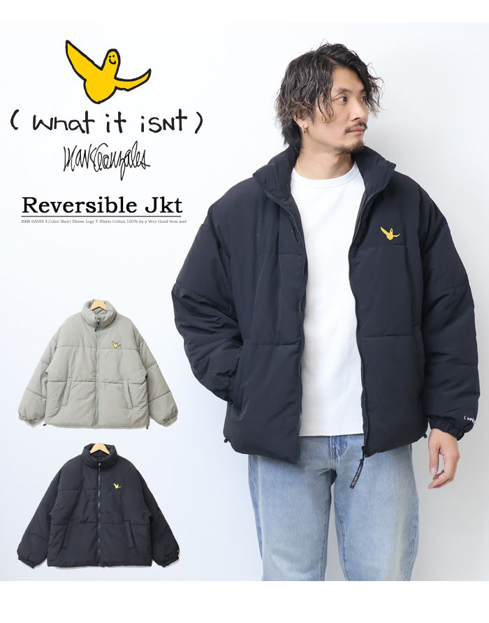 What it isNt ART BY MARK GONZALES マークゴンザレス リバーシブル 中綿ジャケット アウター メンズ 送料無料 2H5-63815  : bc-2h5-63815 : REX ONE - 通販 - Yahoo!ショッピング