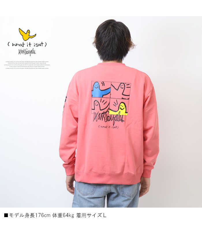 What it isNt ART BY MARK GONZALES マークゴンザレス 袖 バック