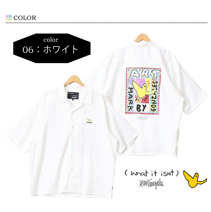 What it isNt ART BY MARK GONZALES マークゴンザレス バックプリント 