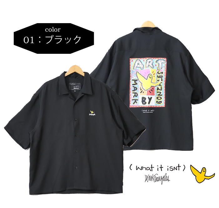 What it isNt ART BY MARK GONZALES マークゴンザレス バックプリント