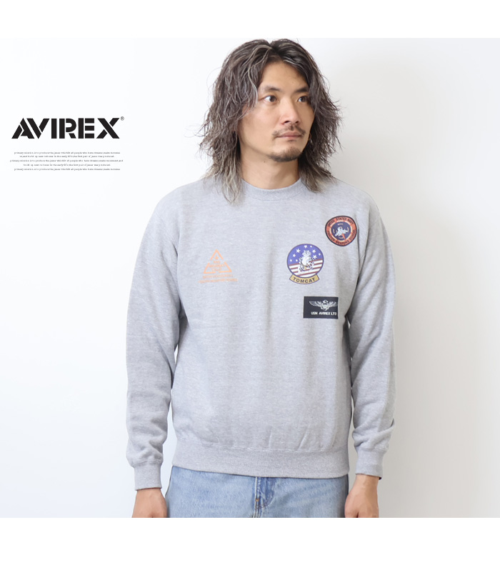 AVIREX SALE セール アヴィレックス トップガン TOP GUN クルーネック