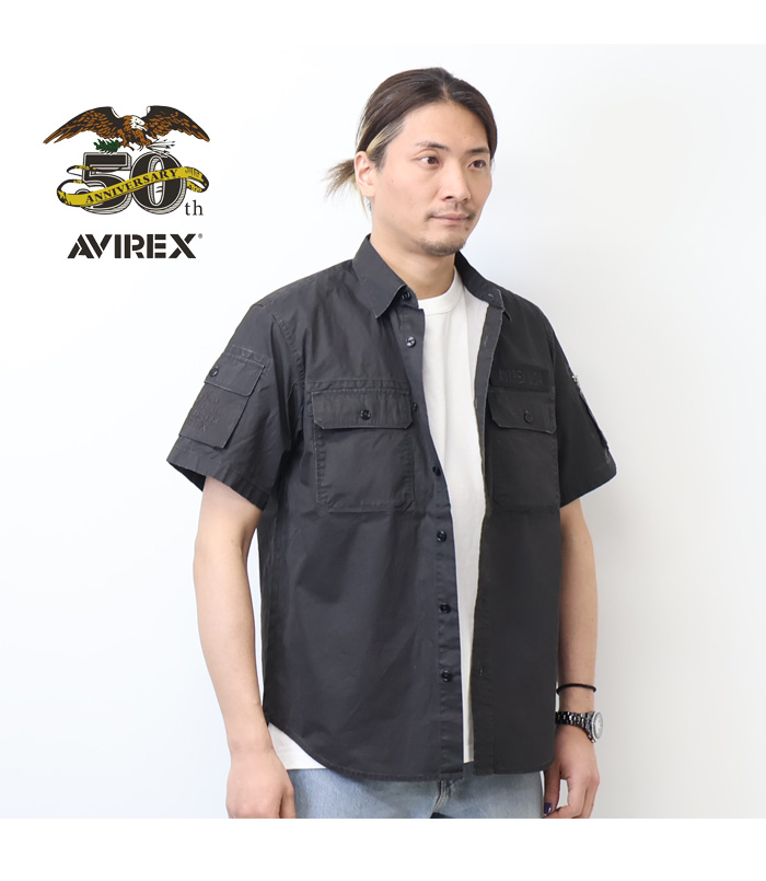 AVIREX アヴィレックス 50周年モデル ピグメント ファティーグ