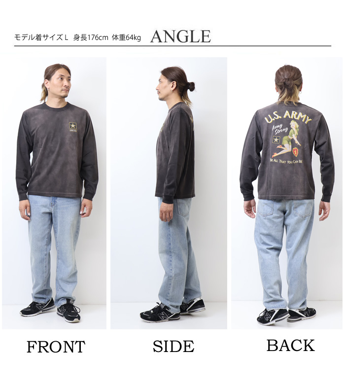 AVIREX（アヴィレックス） ホットレディ オフィサー 長袖Tシャツ