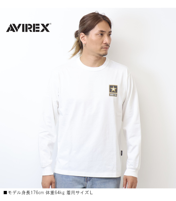 AVIREX（アヴィレックス） ホットレディ オフィサー 長袖Tシャツ