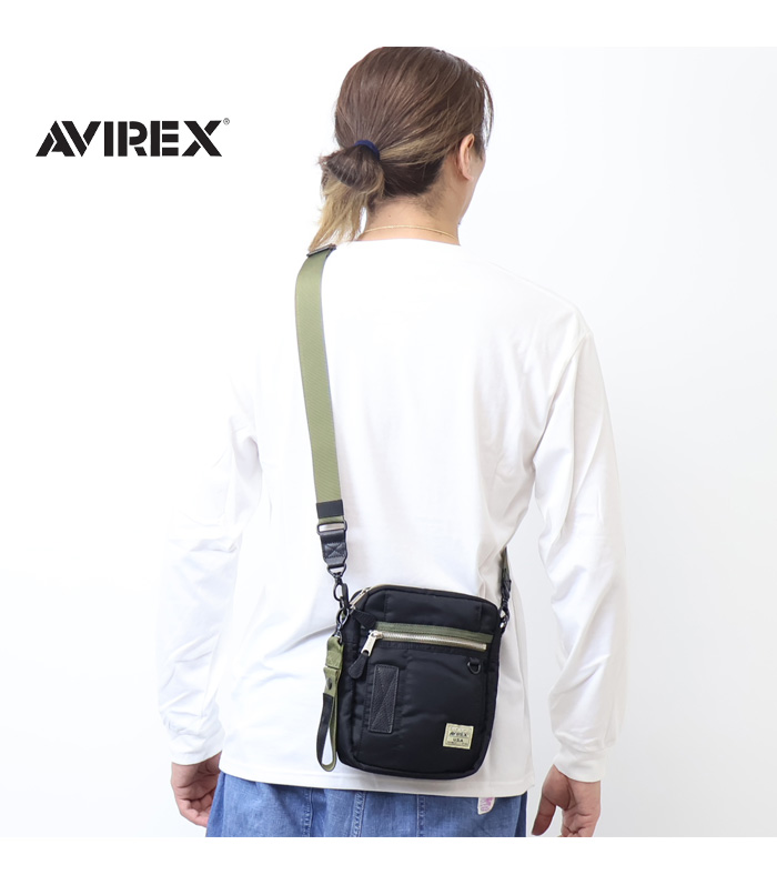 AVIREX（アヴィレックス） フライト ナイロン バーティカル ショルダー