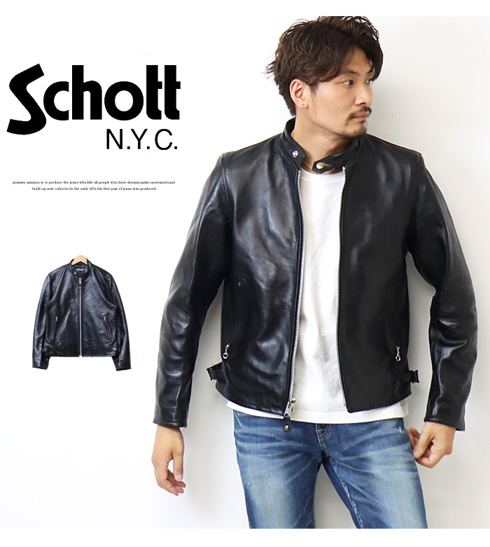 Schott ショット 70'S シングル ライダース ライダースジャケット