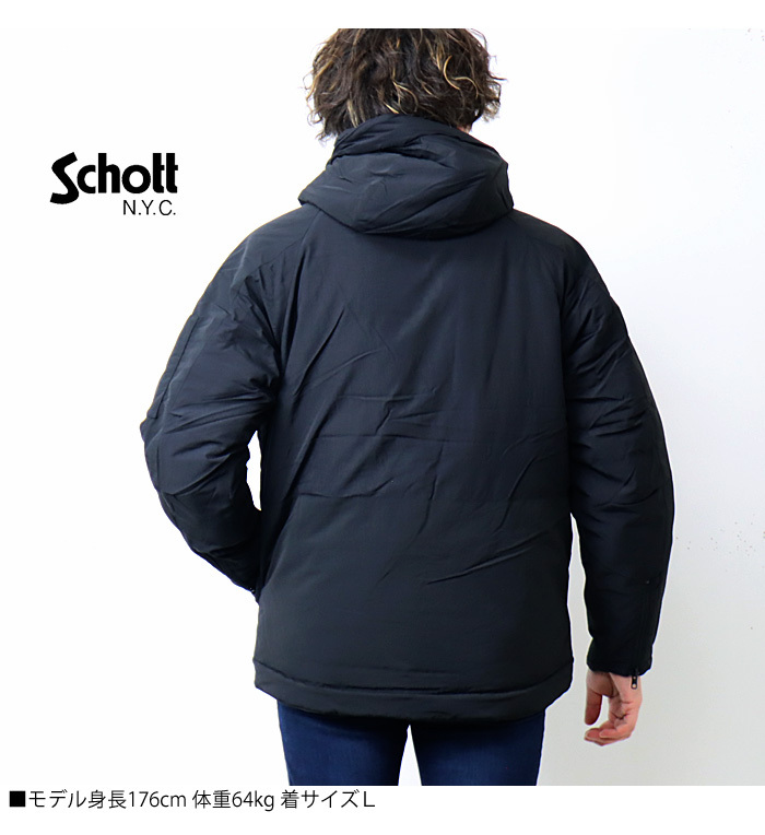 SALE セール Schott ショット 2トーン カスタム パディング ジャケット ...