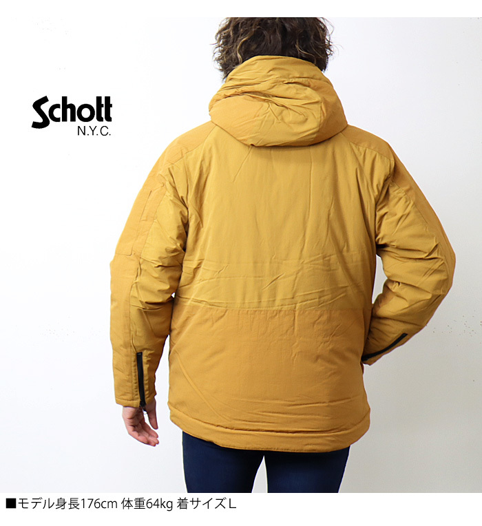 SALE セール Schott ショット 2トーン カスタム パディング ジャケット ...