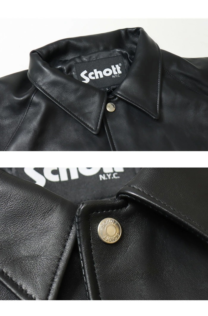 Schott ショット ラムレザー コーチジャケット レザージャケット