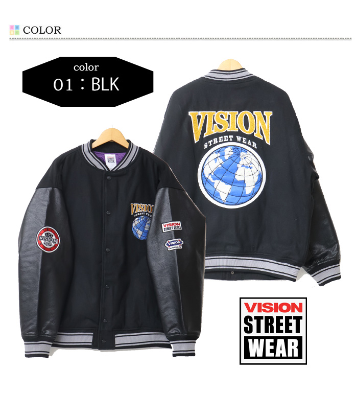 VISION STREET WEAR ビジョンストリートウェアー メルトンPU VISION STREET WEAR ビジョンストリートウェアー メルトンPU