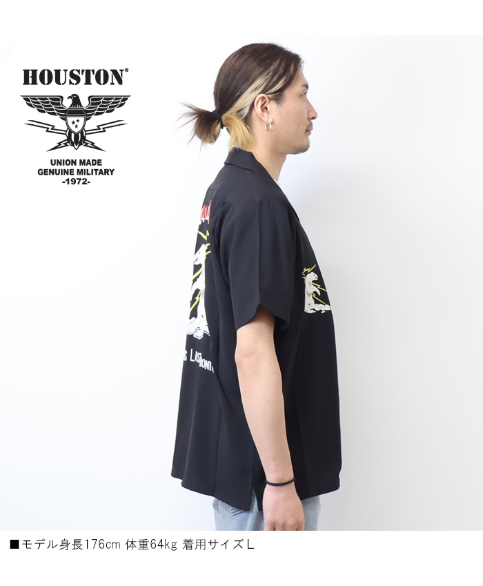 HOUSTON ヒューストン スーベニアシャツ 半袖シャツ ALASKA