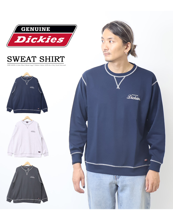 Dickies ネイビー スウェット Dickies トレーナー スウェット Dickies（ディッキーズ