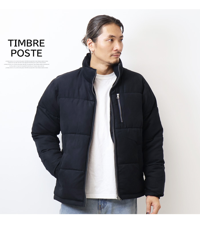 ジャケット・アウター Charles-Louis LOUIS CHAVLON ルイシャブロン ピーチ起毛 スタンドネック 中綿