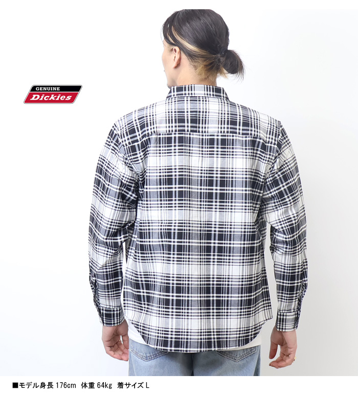 Dickies GENUINE ジェニュイン ディッキーズ 長袖 チェック Dickies GENUINE ジェニュイン ディッキーズ 長袖 チェック