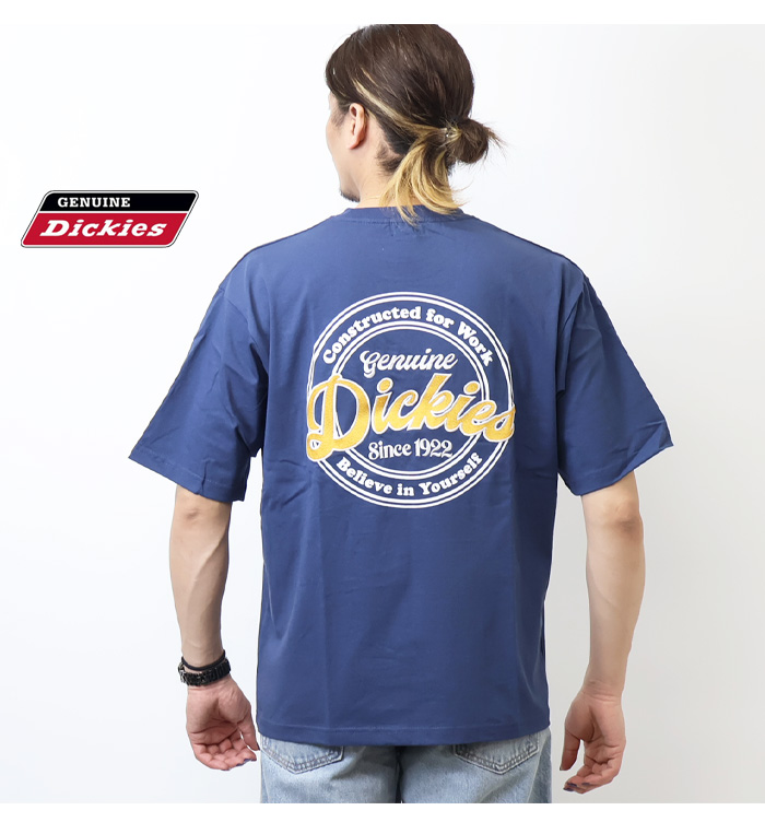 Dickies GENUINE ジェニュイン ディッキーズ 刺繍 プリント 半袖