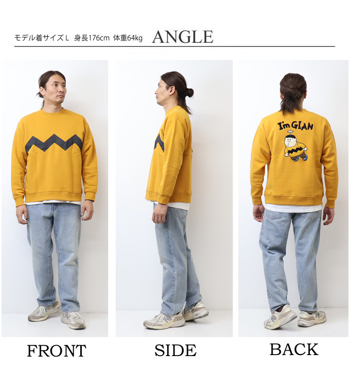 Dickies（ディッキーズ） ドラえもん ジャイアン サガラ刺繍 クルー