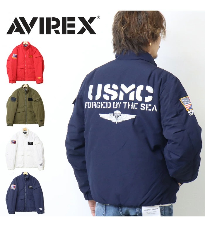 SALE セール AVIREX アヴィレックス USMC ユーティリティー パディング