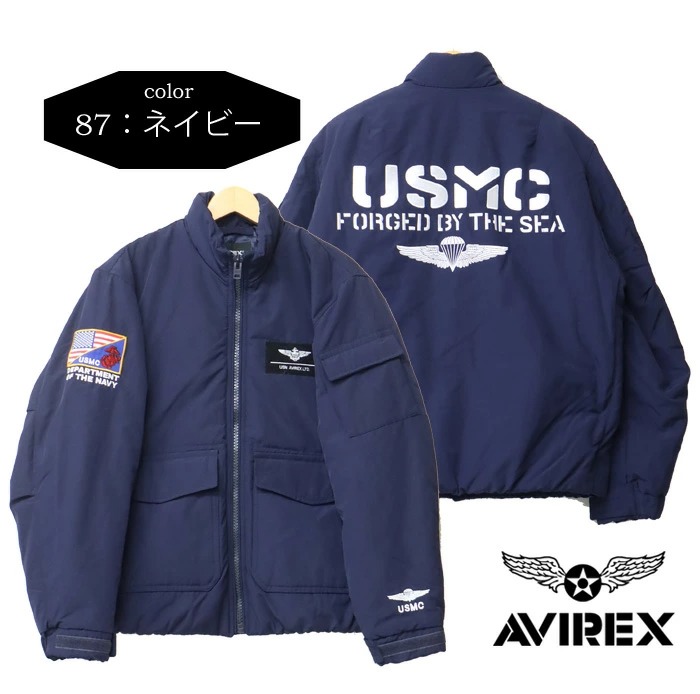 SALE セール AVIREX アヴィレックス USMC ユーティリティー パディング