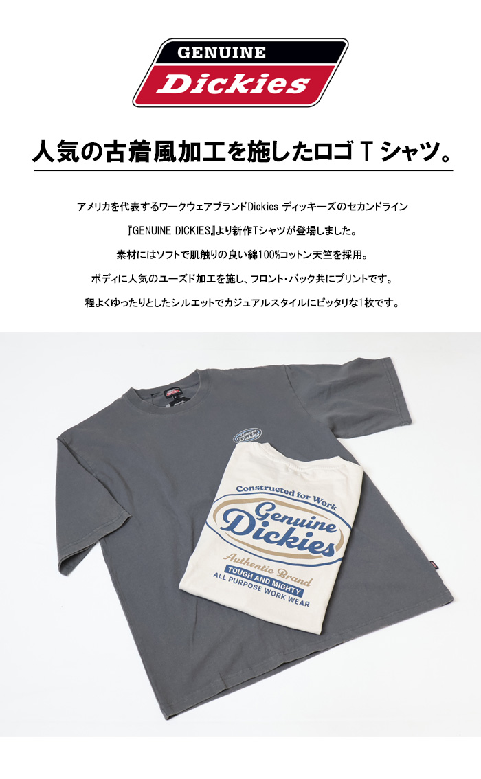 Dickies（ディッキーズ） GENUINE Dickies ジェニュイン ピグメント