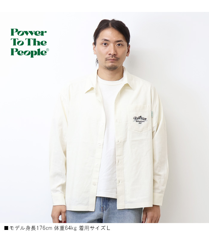 POWER TO THE PEOPLE（パワートゥーザピープル） パワートゥザピープル