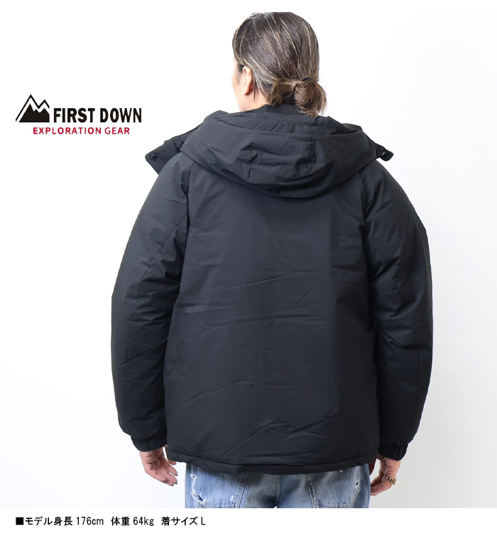 美品 LEVA DOWN HOOD レバ ダウン フード