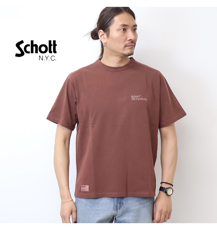 Schott N.Y.C（ショット） Schott ニューヨークシティ ワンポイント