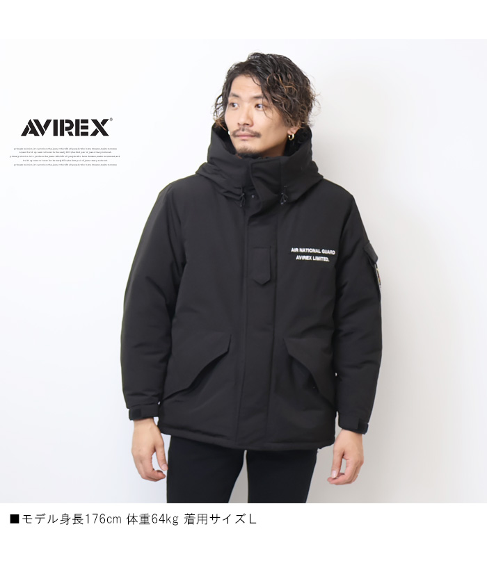 AVIREX アヴィレックス ANG ECWCS カスタム ダウンジャケット アウター ブルゾン メンズ フード アビレックス 送料無料  783-3253004 : bc-783-3253004 : REX ONE - 通販 - Yahoo!ショッピング