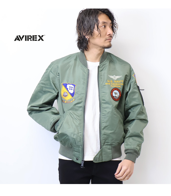 公式ショップ】 【35周年モデル】 AVIREX リバーシブル ジャケット