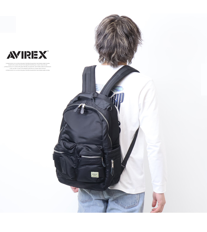 AVIREX（アヴィレックス） フライト ナイロン バックパック リュック