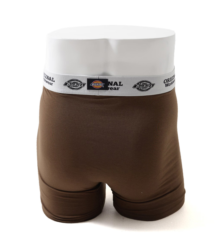 Dickies（ディッキーズ） ボクサーパンツ 前とじ 無地 ウエストロゴ