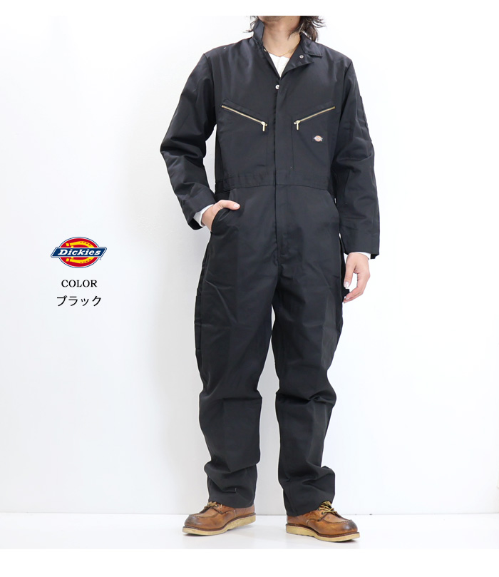 未使用 Dickies USA企画 オールインワン つなぎ ツナギ ディッキーズ Dickies ディッキーズ 48799 TCツイル つなぎ ツナギ