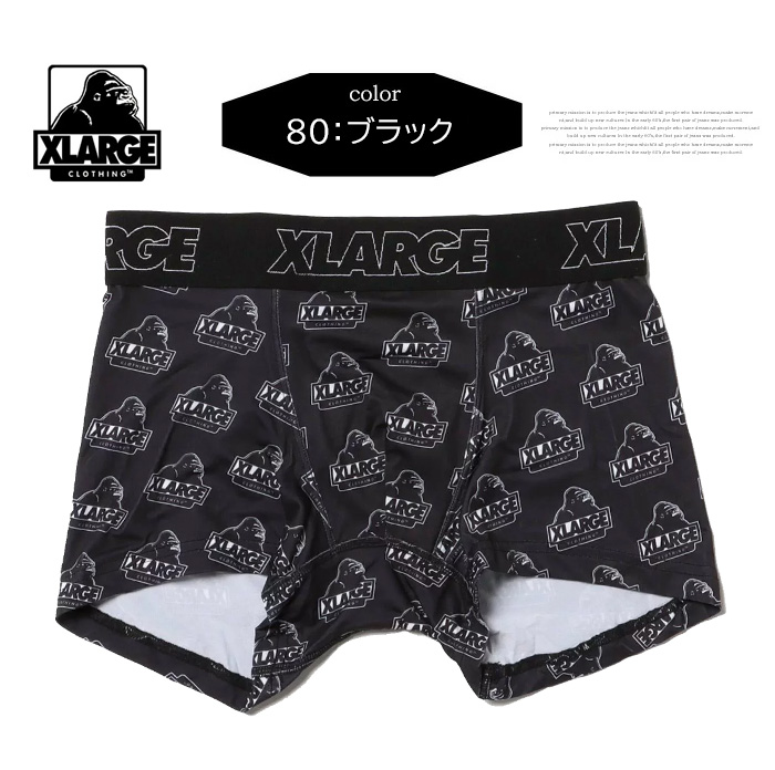 XLARGE X-LARGE エクストララージ ボクサーパンツ Big logo アンダー