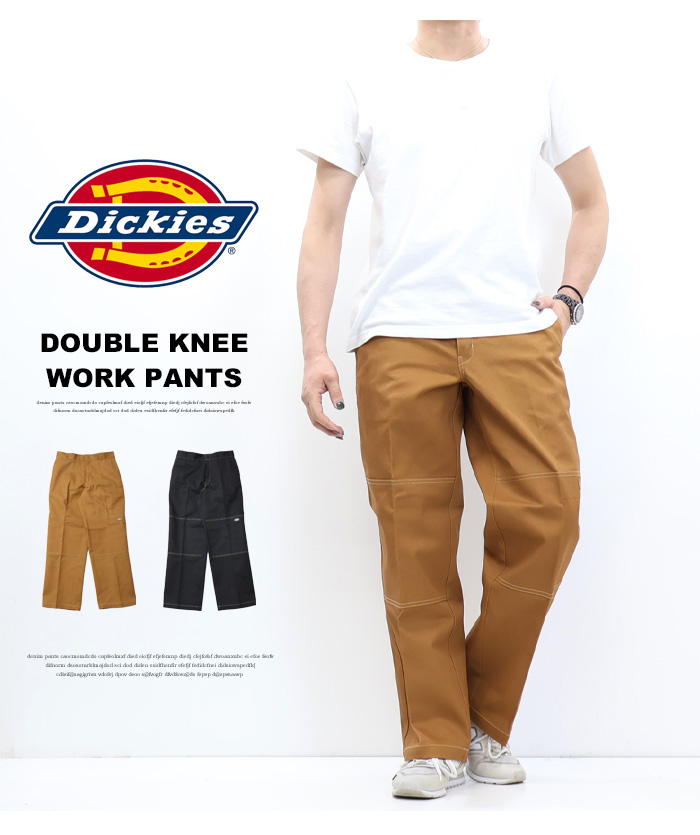 【１着でも送料無料】 Dickies ディッキーズ 中津川吾郎コラボ 85283 ダブルニー パンツ