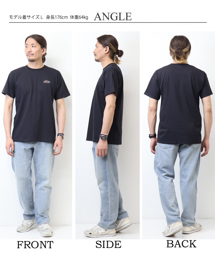 FRUIT OF THE LOOM（フルーツオブザルーム） ワンポイント刺繍 半袖T