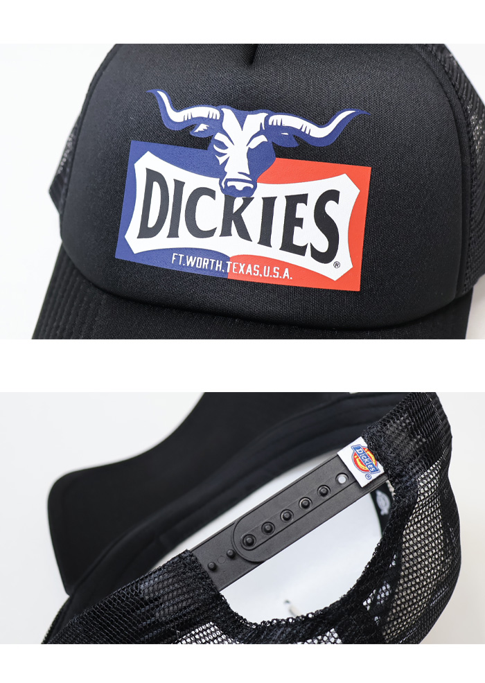 Dickies（ディッキーズ） カウモチーフプリント メッシュキャップ 帽子