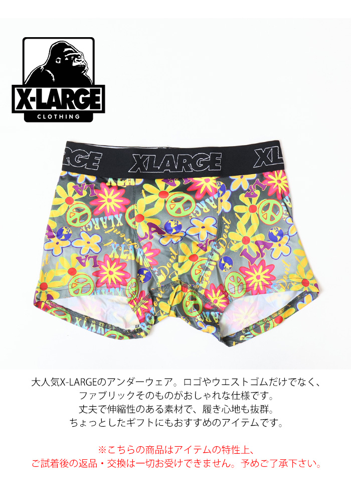 XLARGE（エクストラ ラージ） X-LARGE ボクサーパンツ Flowers and