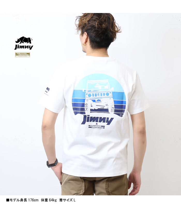 SUZUKI スズキ JIMNY ジムニー WILDERNESS EXPERIENCE コラボTシャツ サンライズジムニー 半袖Tシャツ メンズ  レディース ユニセックス 送料無料 823502 : 13666 : REX ONE - 通販 - Yahoo!ショッピング