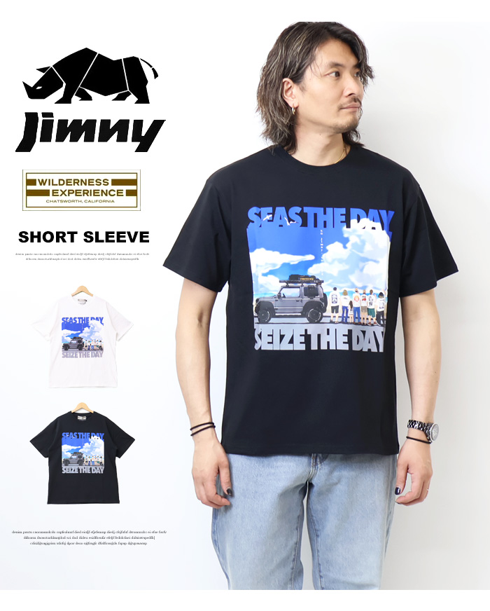 SUZUKI スズキ JIMNY ジムニー WILDERNESS EXPERIENCE コラボTシャツ スカイジムニー 半袖Tシャツ 半T メンズ  送料無料 824223 : bd-824223 : REX ONE - 通販 - Yahoo!ショッピング