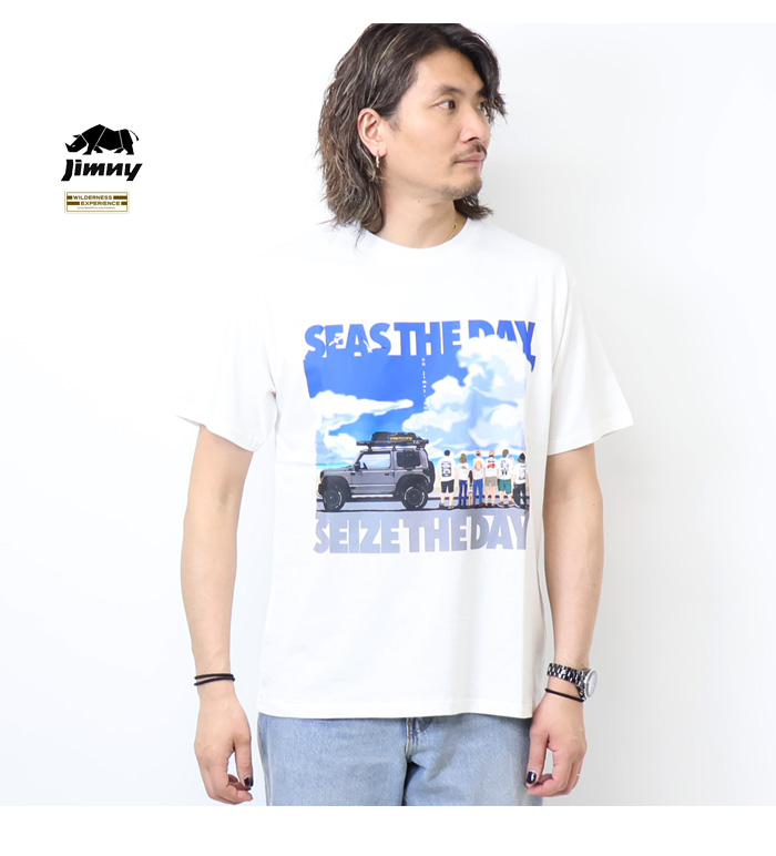 SUZUKI スズキ JIMNY ジムニー WILDERNESS EXPERIENCE コラボTシャツ スカイジムニー 半袖Tシャツ 半T メンズ  送料無料 824223 : bd-824223 : REX ONE - 通販 - Yahoo!ショッピング