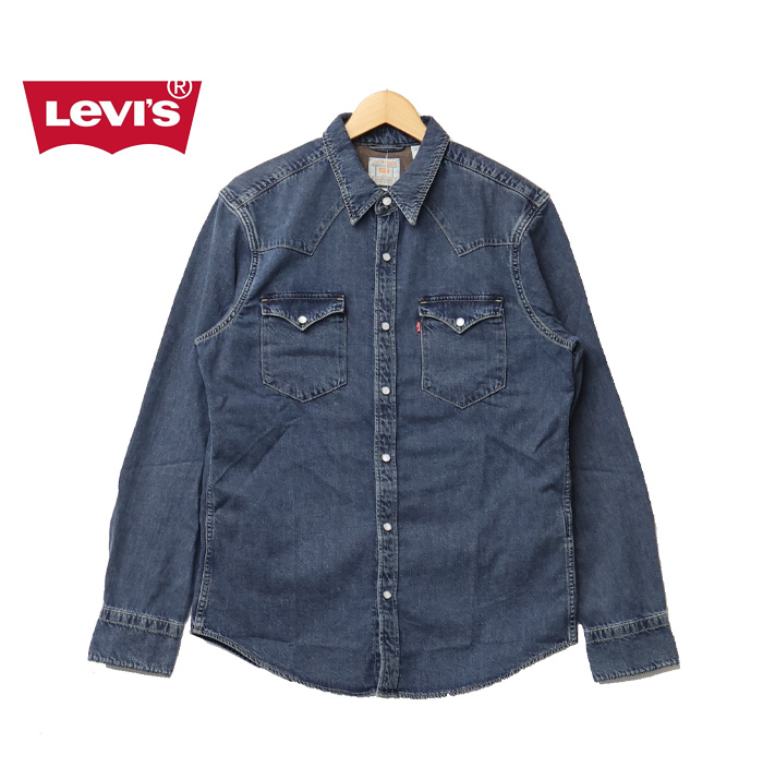 Levi's（リーバイス） ウエスタン デニムシャツ メンズ 長袖シャツ