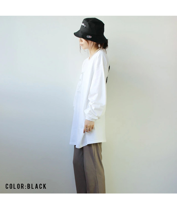 Keith Haring（キース ヘリング） キースへリング アートロゴ バケット