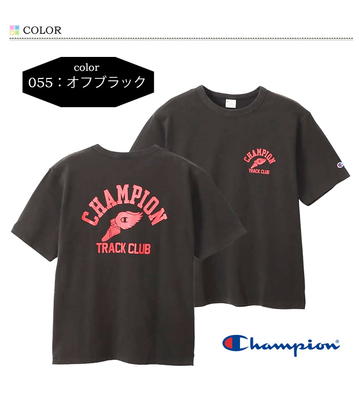 ヴィンテージ　チャンピオン　Tシャツ Champion（チャンピオン） ヴィンテージウォッシュ プリント 半袖T