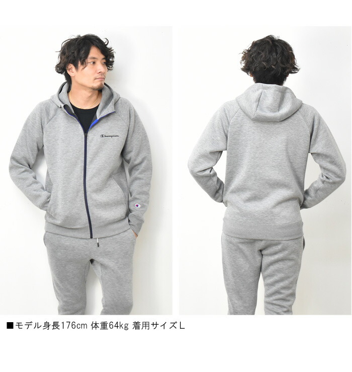 Champion チャンピオン テックウィーブ フーディージャケット ジップパーカー ロゴプリント メンズ レディース ユニセックス ライトアウター 送料無料 C3-US103 Champion（チャンピオン） テックウィーブ フーディージャケット