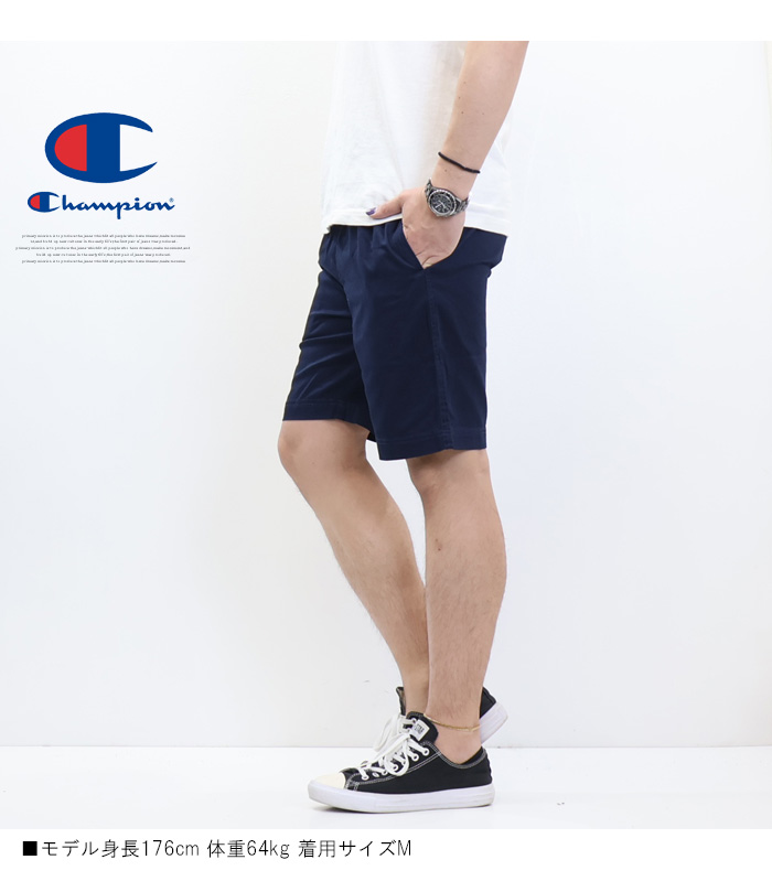 Champion チャンピオン コットンツイル ショートパンツ ショーツ